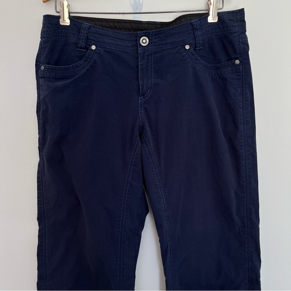 Kuhl Womens Splash Metro Pants Size 12 Roll Up Convertible Navy Hiking - Picture 3 of 14